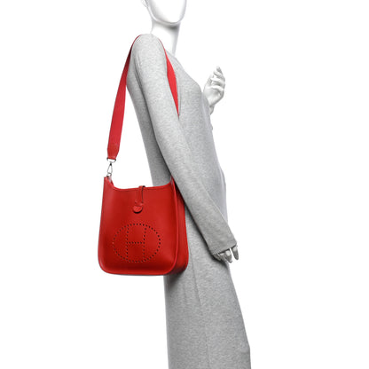 Hermes Epsom Evelyne PM Rouge Vif 2 of 15