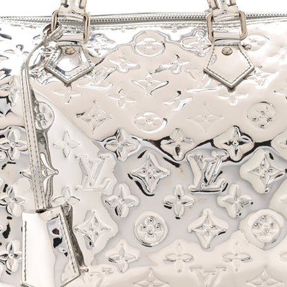 Louis Vuitton Monogram Miroir Speedy 30 Silver 8 of 10