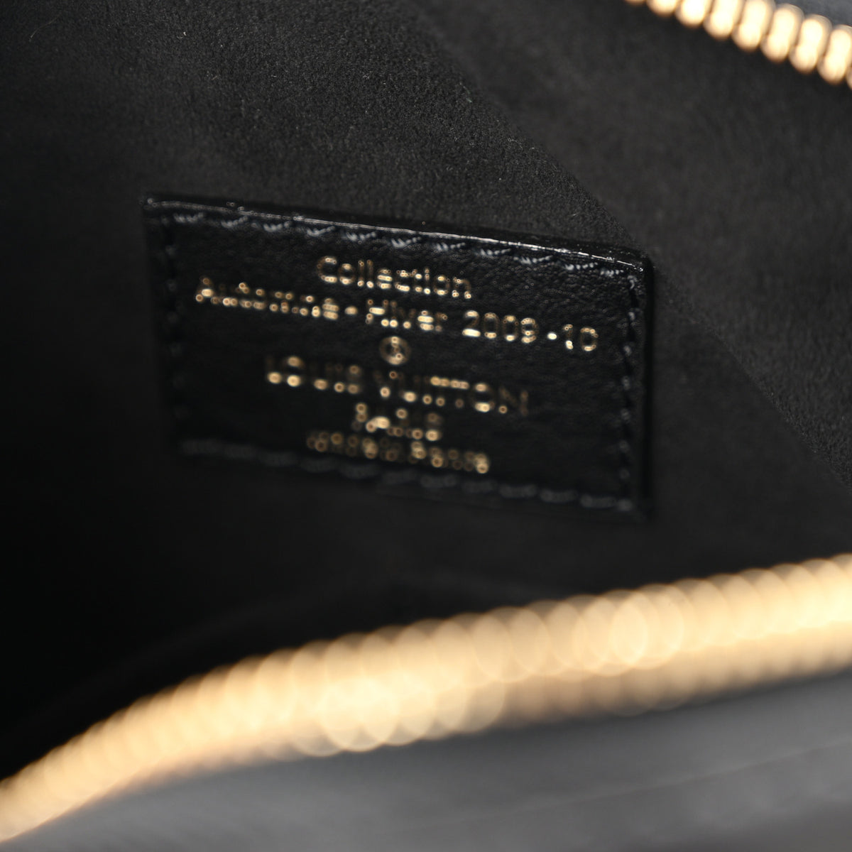 Louis Vuitton Monogram Sequins Eclipse Speedy 28 Black 6 of 10