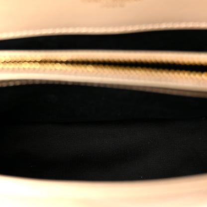Saint Laurent Calfskin Y Quilted Monogram Small Loulou Chain Satchel Dark Beige Dark Beige 5 of 12