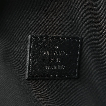 Louis Vuitton Calfskin Shadow Monogram Duo Slingbag Black 6 of 9