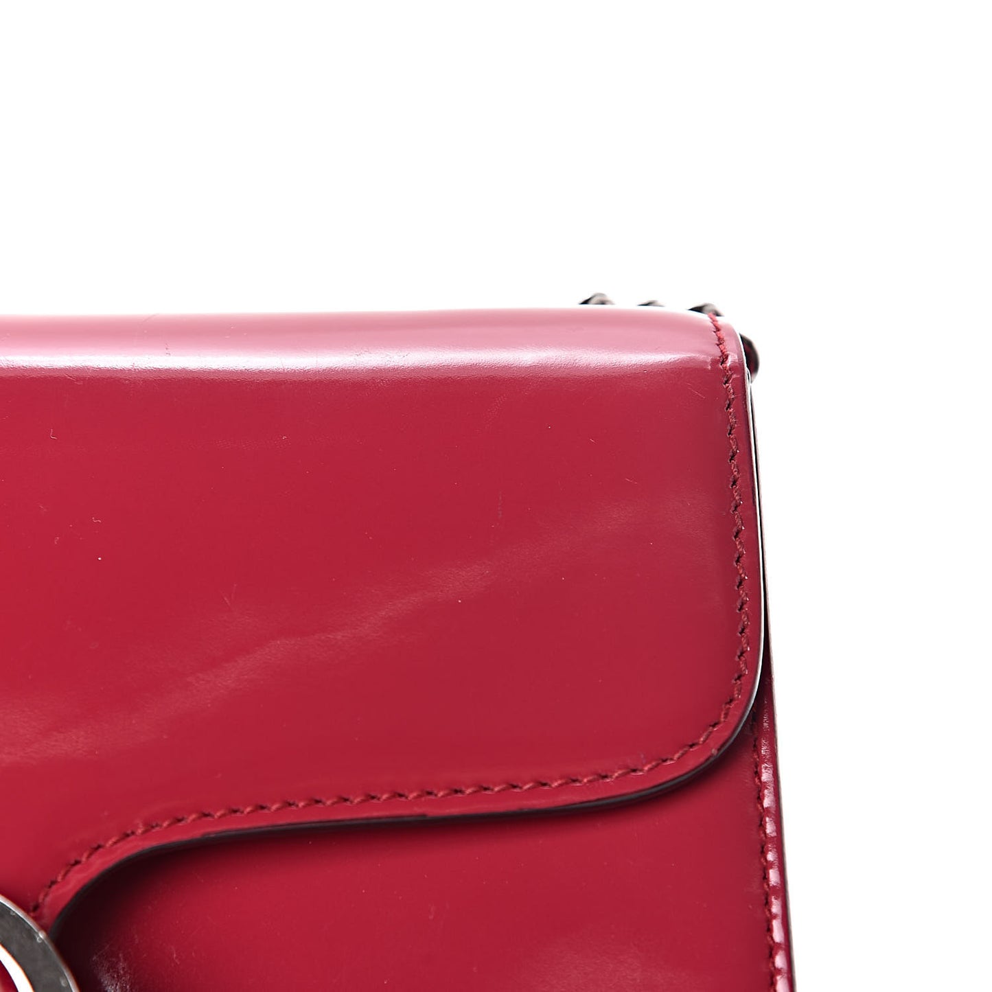Shade Lux Calfskin Small Interlocking G Shoulder Bag Petunia