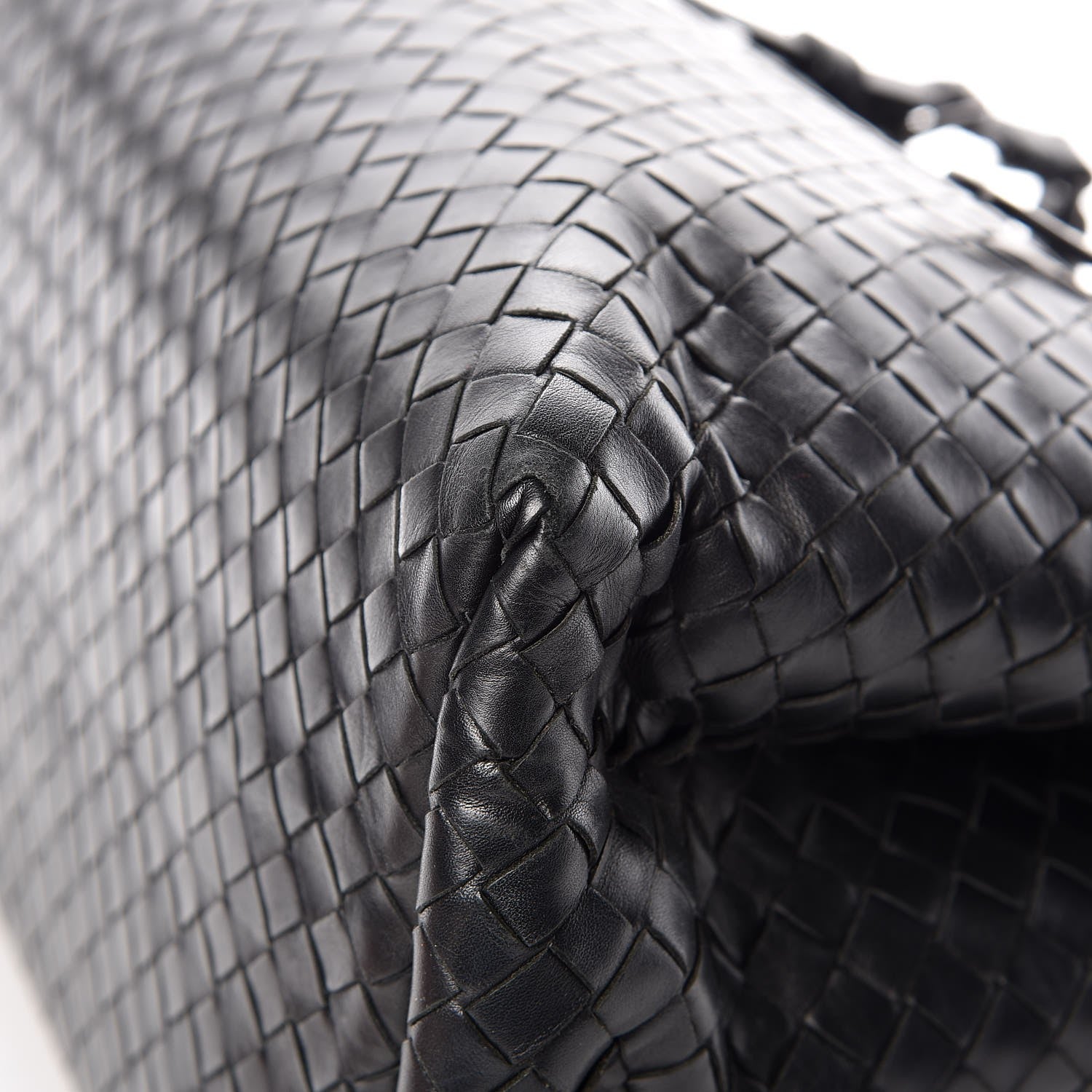 Bottega Veneta Light Calf Intrecciato Small Roma Black 13 of 19