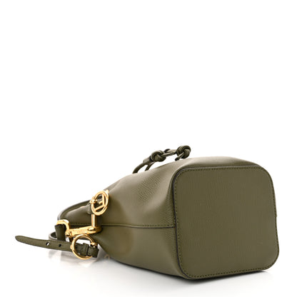 Fendi Vitello Cruise F is Fendi Mini Mon Tresor Bucket Bag Asparago 4 of 10