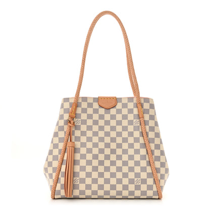 Louis Vuitton Damier Azur Propriano Rose Ballerine 1 of 11