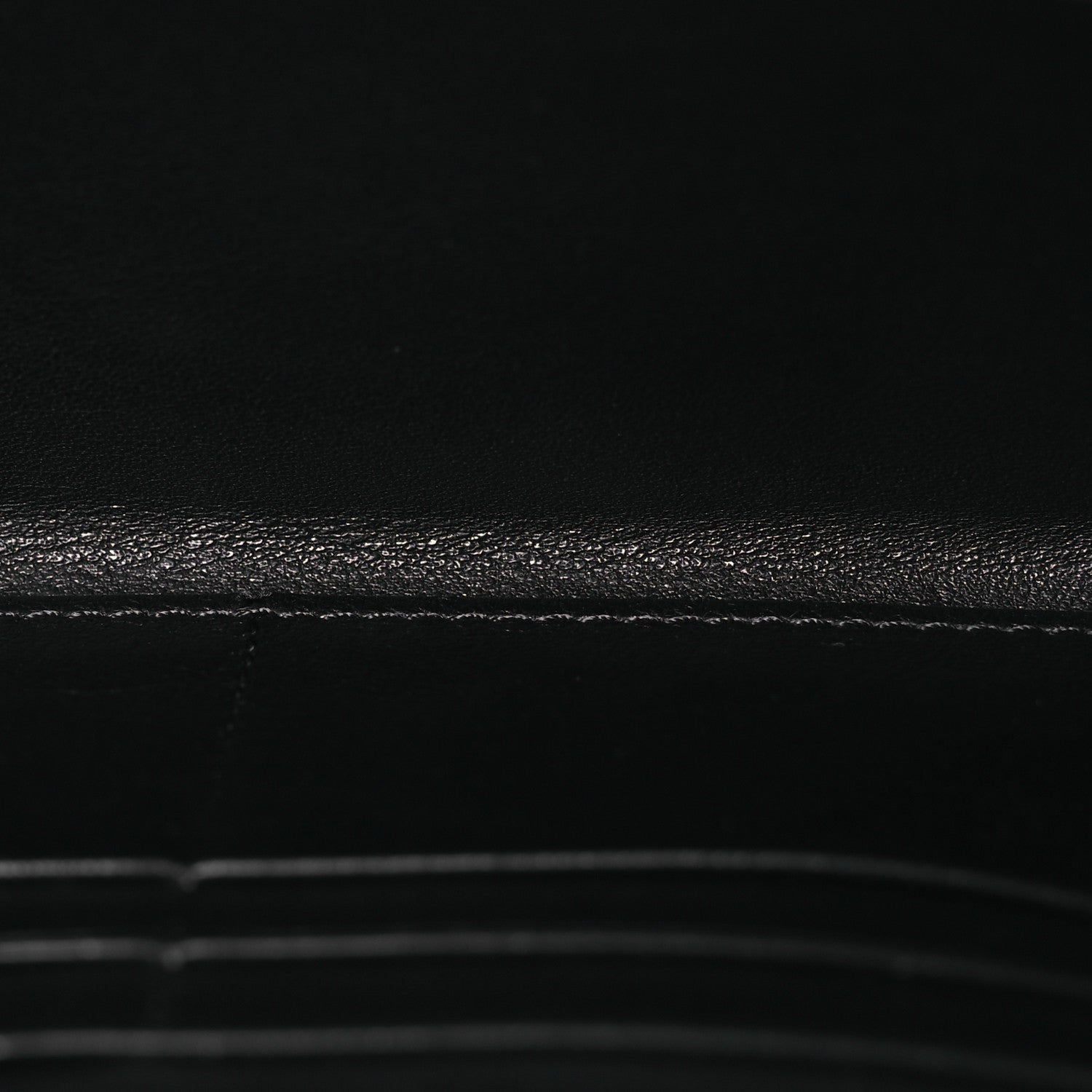 Burberry Calfskin Haymarket Check Elmore Zip Around Wallet Black 6 of 14