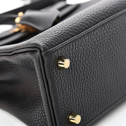 Hermes Togo Kelly Retourne 25 Black 6 of 40