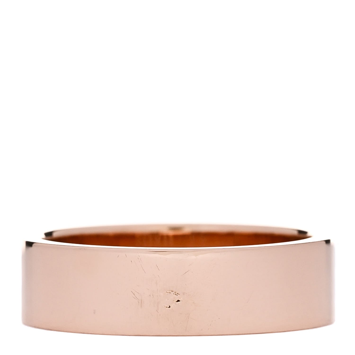Hermes 18K Rose Gold PM Collier De Chien Ring 48 4.5 3 of 4