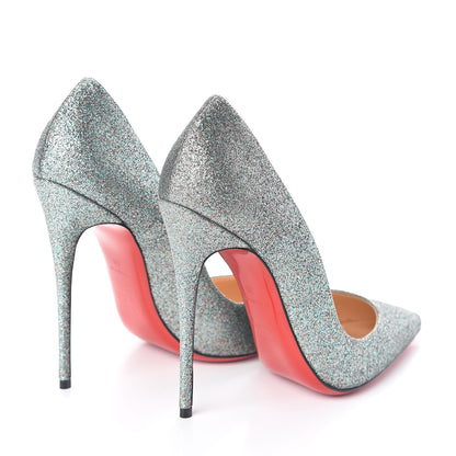 Christian Louboutin Mini Glitter So Kate 120 Pumps 39 Vosges 4 of 8