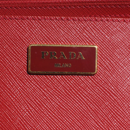 Prada Saffiano Lux Tote Fuoco 6 of 9