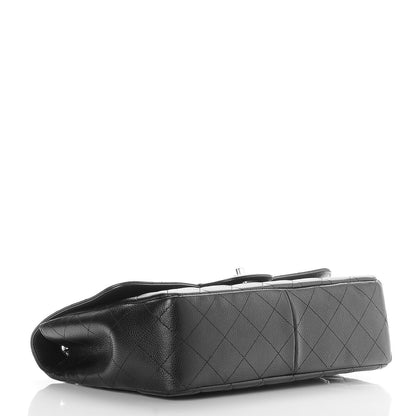Chanel Caviar Quilted Jumbo Single Flap Black 5 of 8