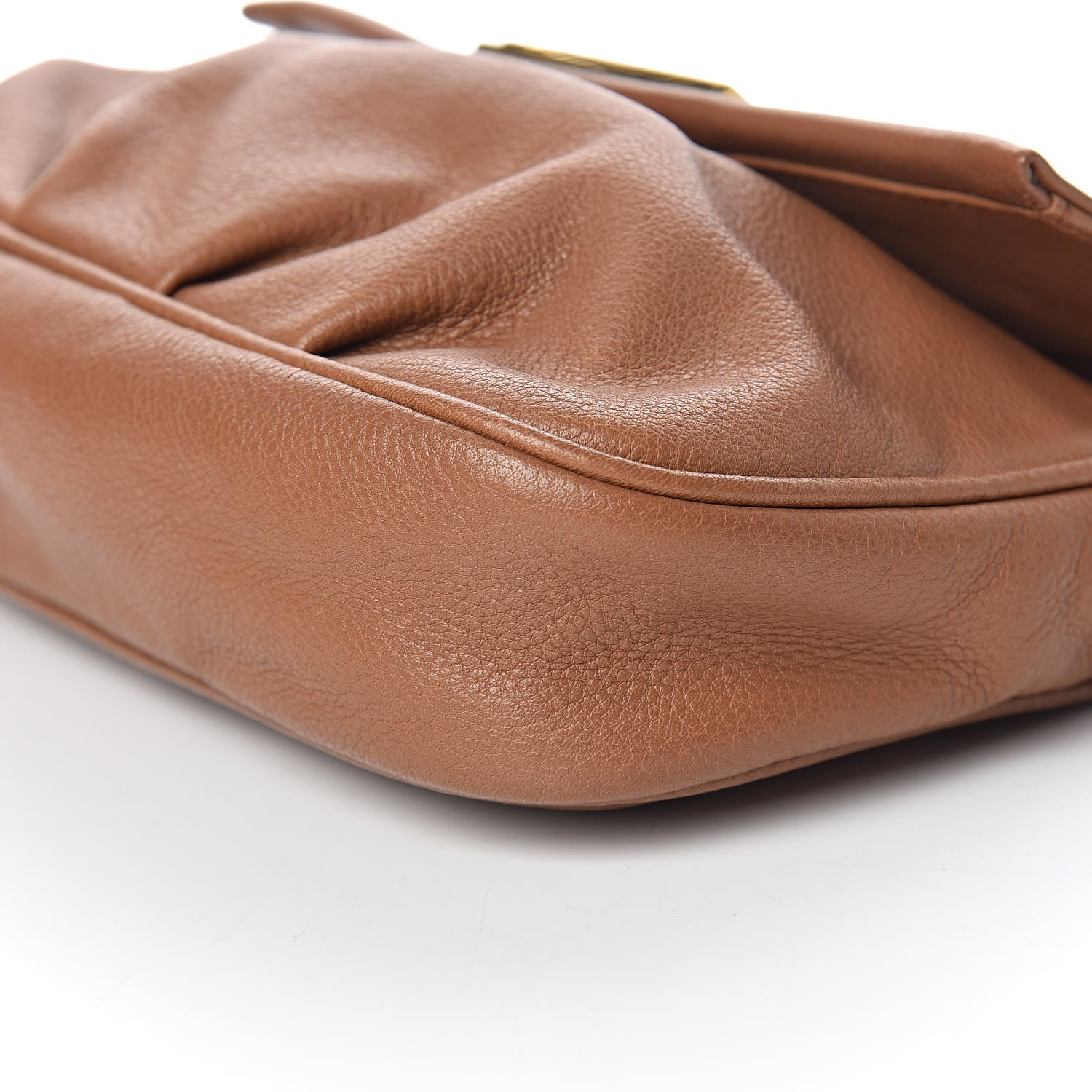 Fendi Vitello Flamingo Fendista Pouchette Crossbody Orzo 9 of 11