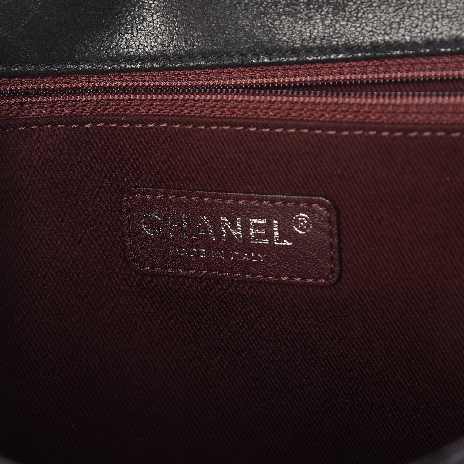 Chanel Iridescent Calfskin Quilted New Medium Gentle Boy Flap Black 6 of 10