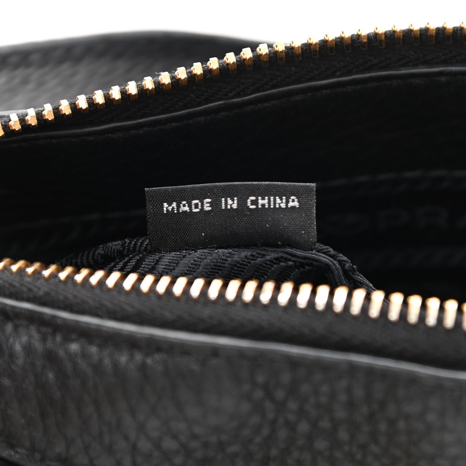 Prada Vitello Daino Small Belt Bag Black 7 of 11