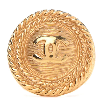 Chanel CC Ring Gold 1 of 5