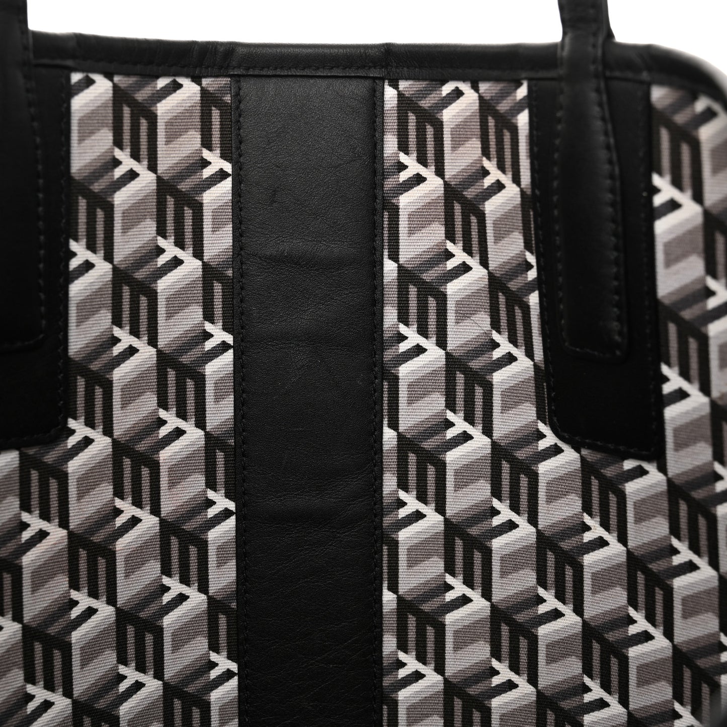 Visetos Large Liz Reversible Shopper Tote Black
