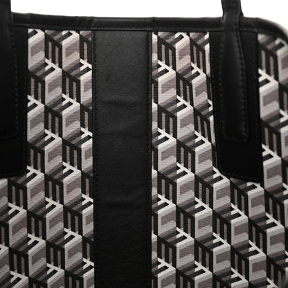 MCM Visetos Large Liz Reversible Shopper Tote Black 24 of 26