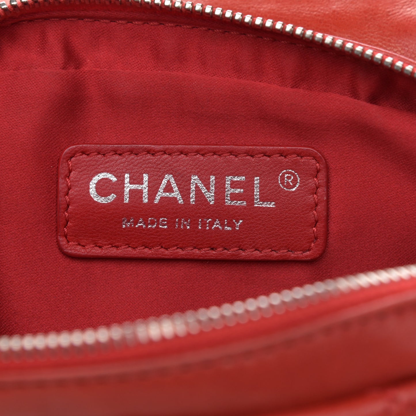 Lambskin Quilted New Mini Flap Red
