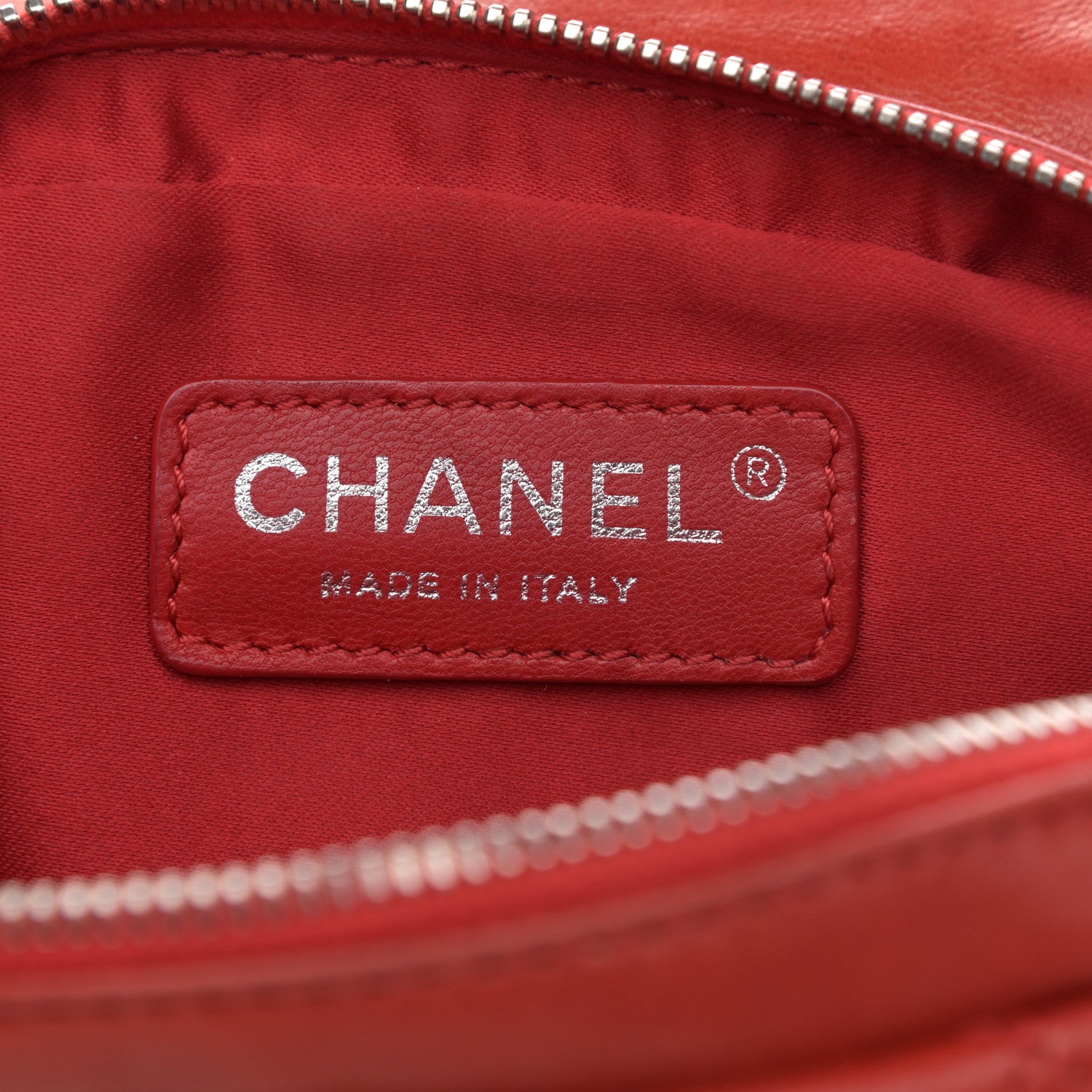 Chanel Lambskin Quilted New Mini Flap Red 6 of 12