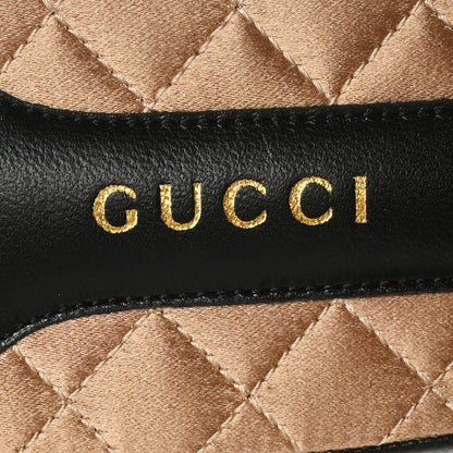 Gucci X MLB Monogram NY Yankees Embroidered Womens GG Slippers 36 Beige Ruggine 7 of 8