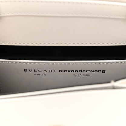 Bulgari x ALEXANDER WANG Calfskin Serpenti Top Handle Belt Bag White 6 of 9