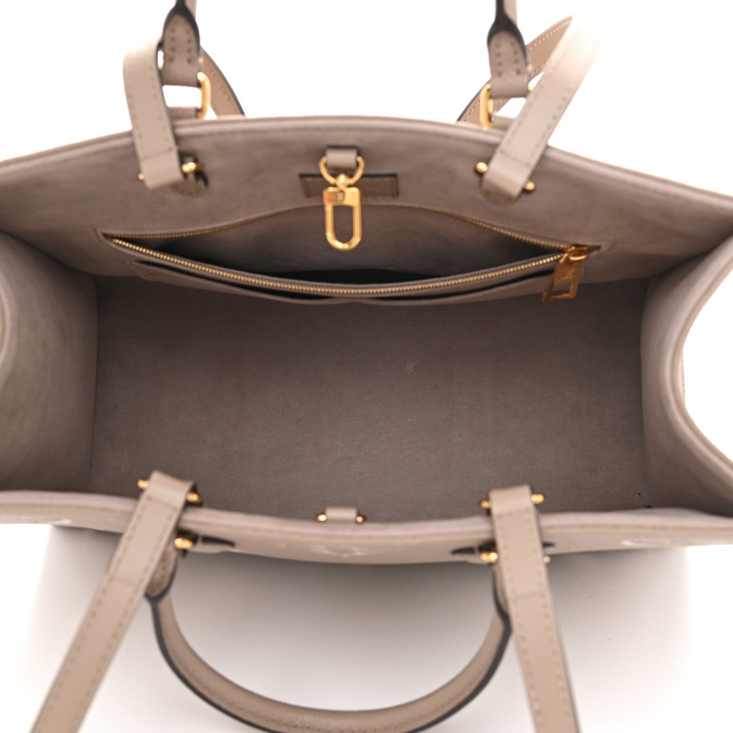 Empreinte Monogram Giant Onthego MM Tourterelle Creme