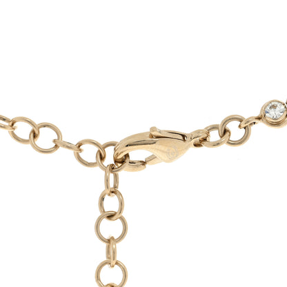 Chanel Crystal Pearl CC Choker Necklace Gold 4 of 5