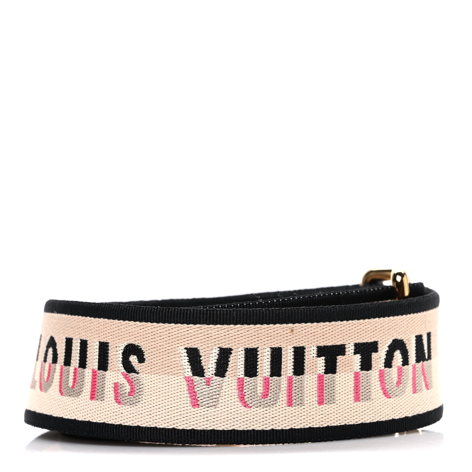 Louis Vuitton Jacquard Speedy Bandouliere 20 Shoulder Strap Black 2 of 3
