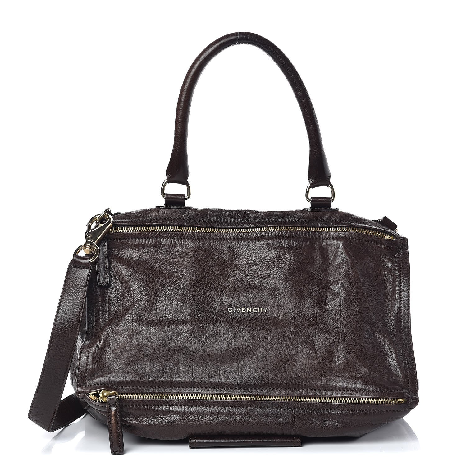 Givenchy Sugar Goatskin Large Pandora Dark Brown 1 of 14