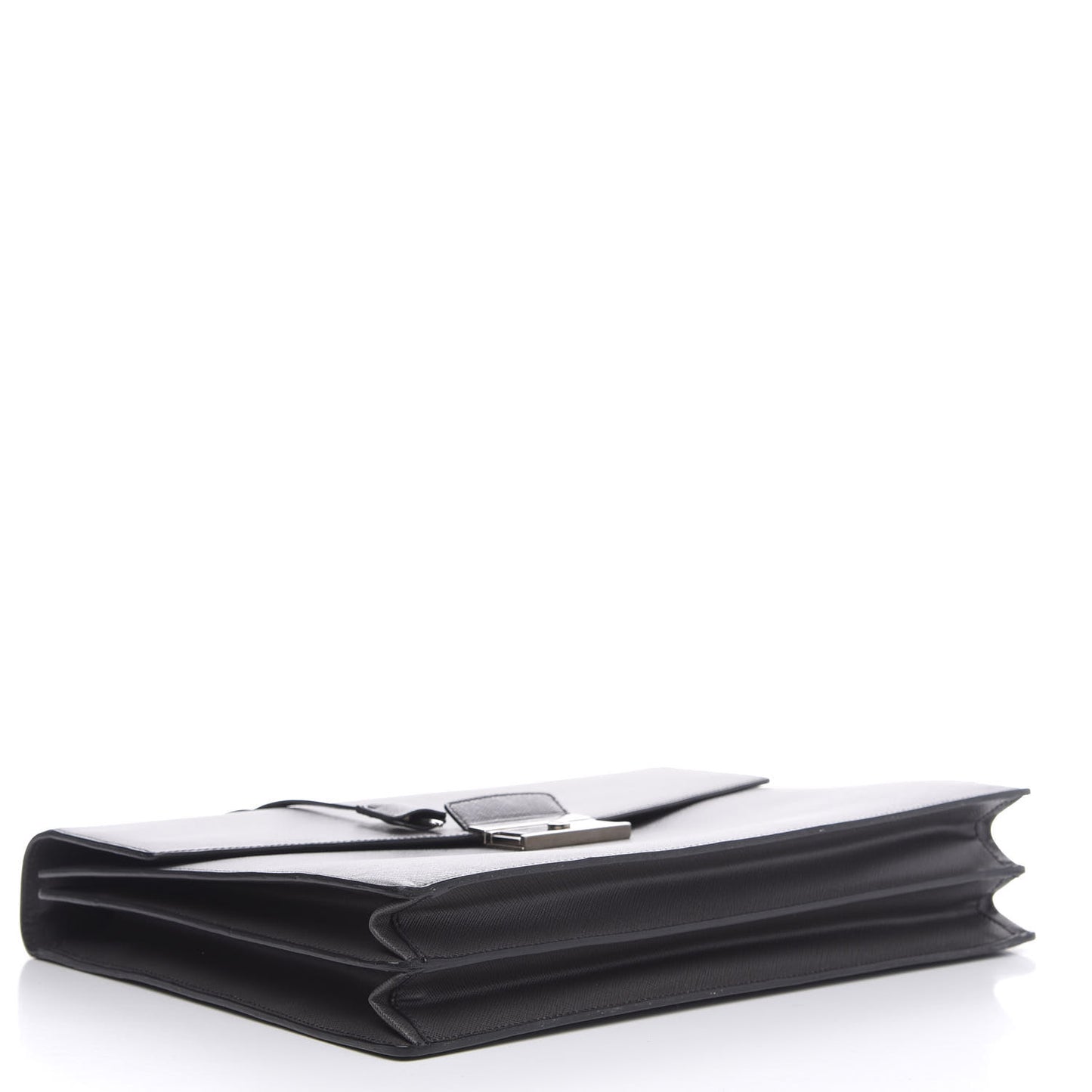Saffiano Briefcase Marmo
