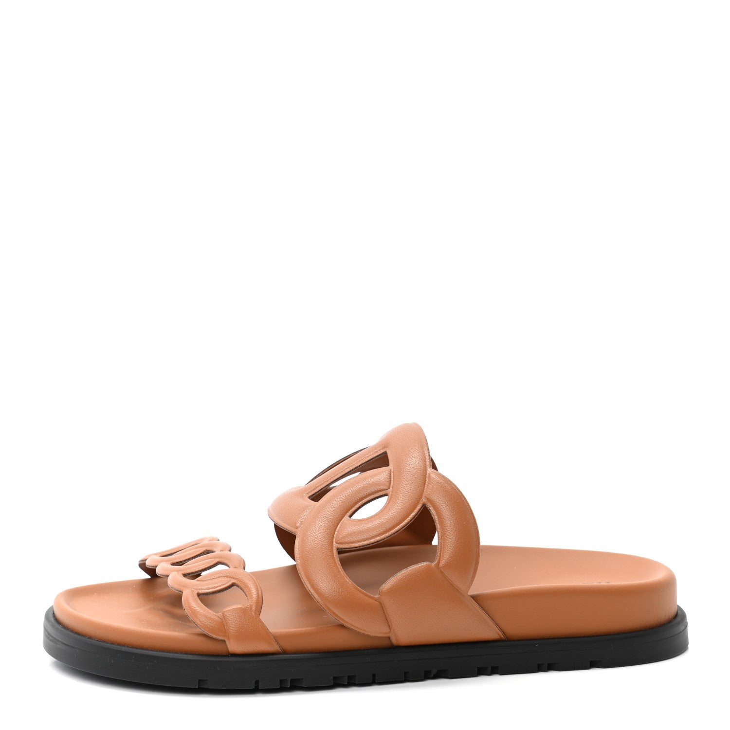 Hermes Nappa Extra Sandals 35 Naturel 1 of 8