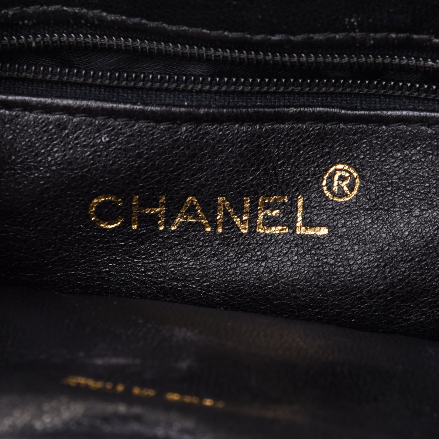 Lambskin Quilted Tassel Belt Bag Black