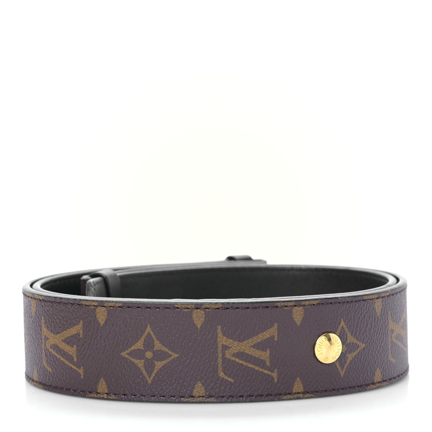 Louis Vuitton Monogram Adjustable Bandouliere Shoulder Strap Black 2 of 4