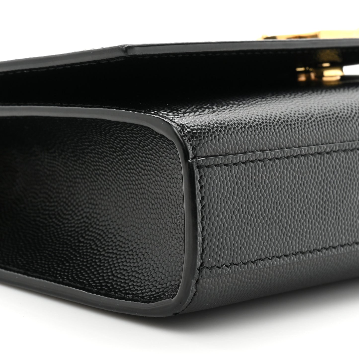 Grain De Poudre Small Classic Monogram Kate Satchel Black
