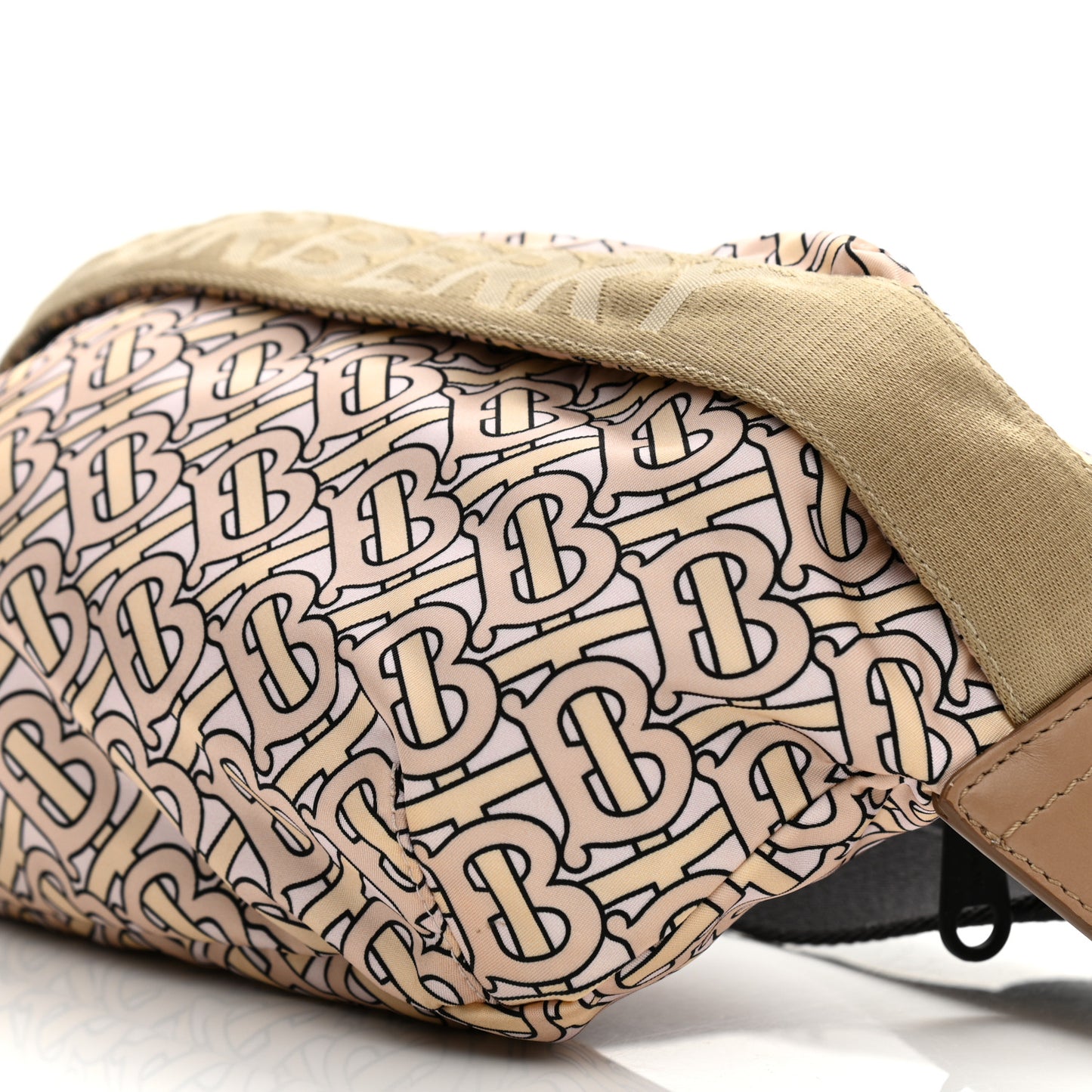 Nylon Monogram Bum Bag Pink