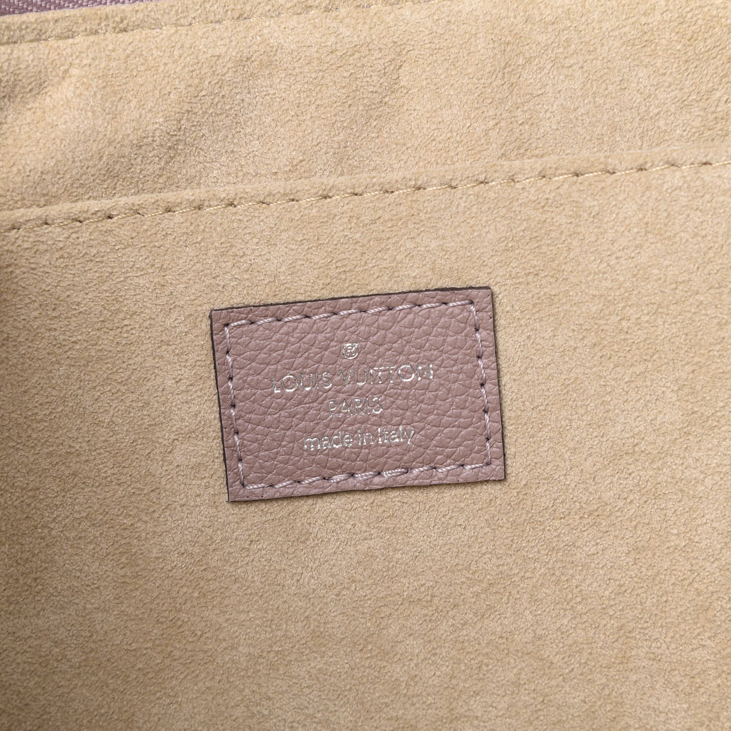 Louis Vuitton Calfskin Pochette Jour PM Taupe 6 of 9