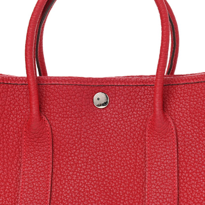 Hermes Vache Country Garden Party 30 TPM Rouge Piment 8 of 15