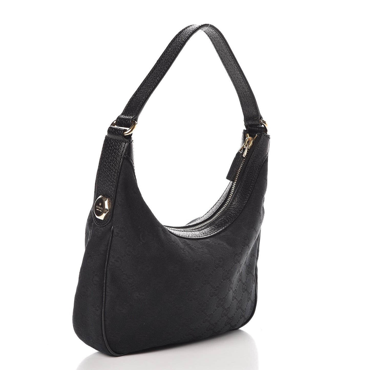 Monogram Small Charmy Hobo Black