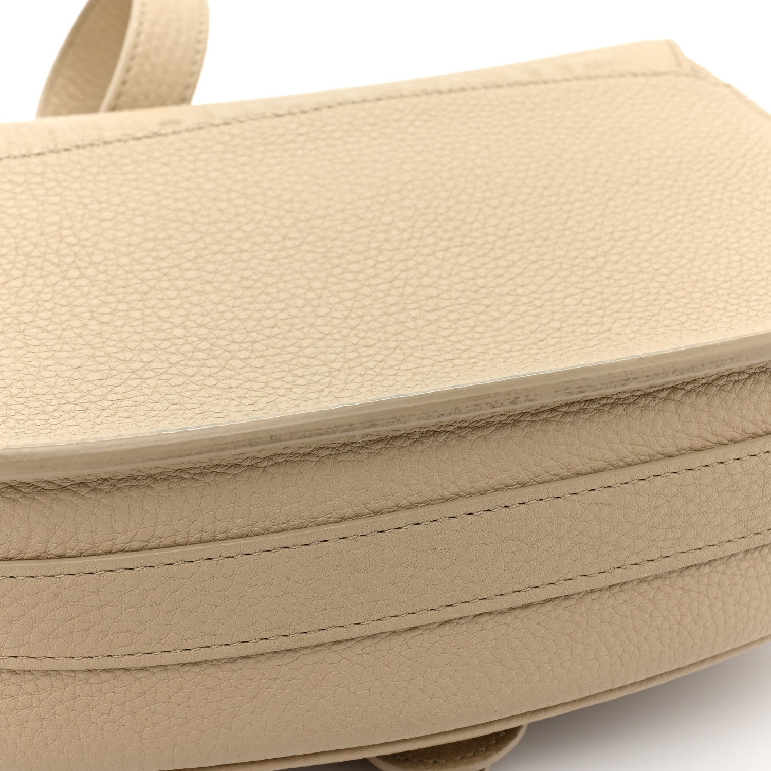 Christian Dior Grained Calfskin Medium Bobby Flap Beige 9 of 11