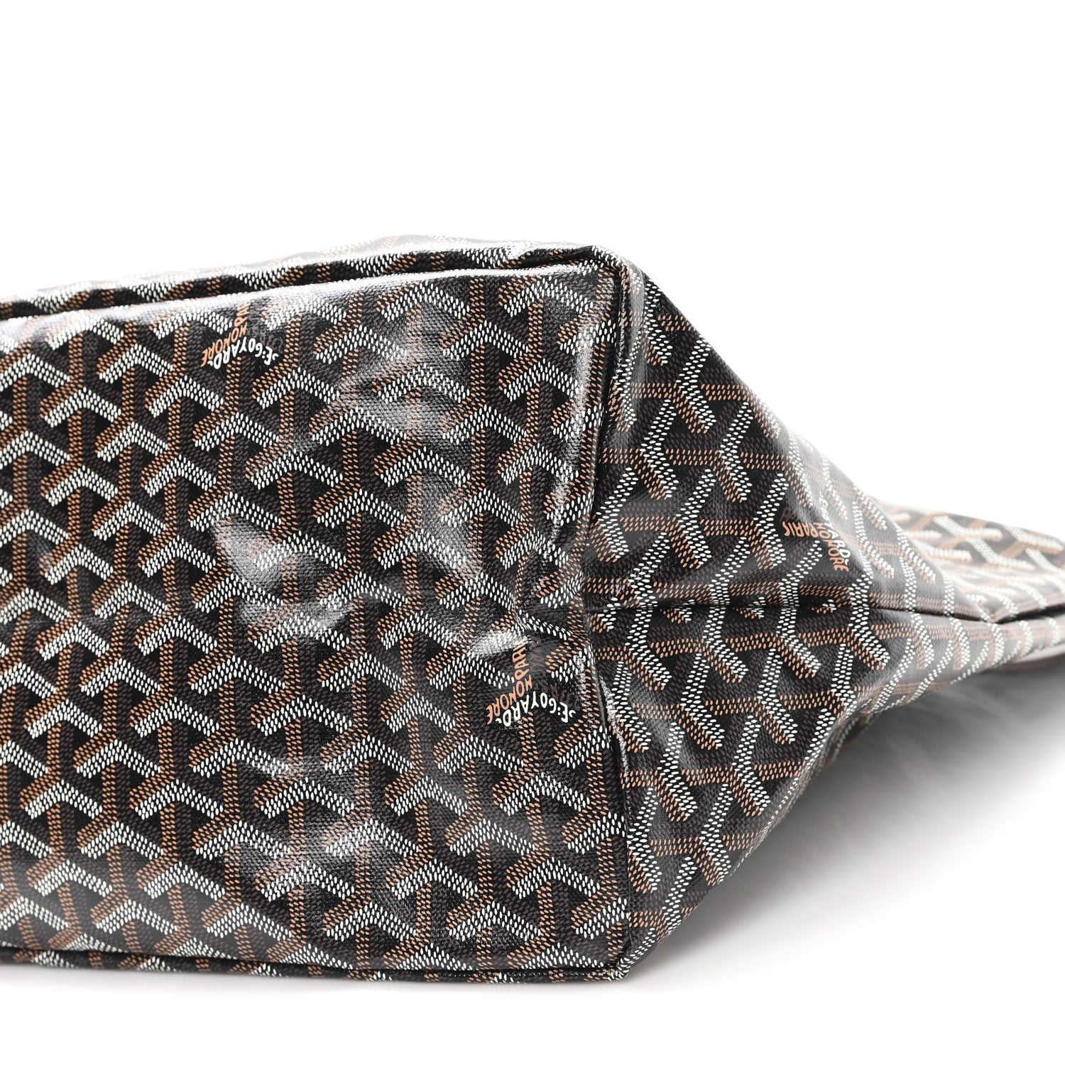 Goyard Goyardine Saint Louis GM Black Gold 10 of 10