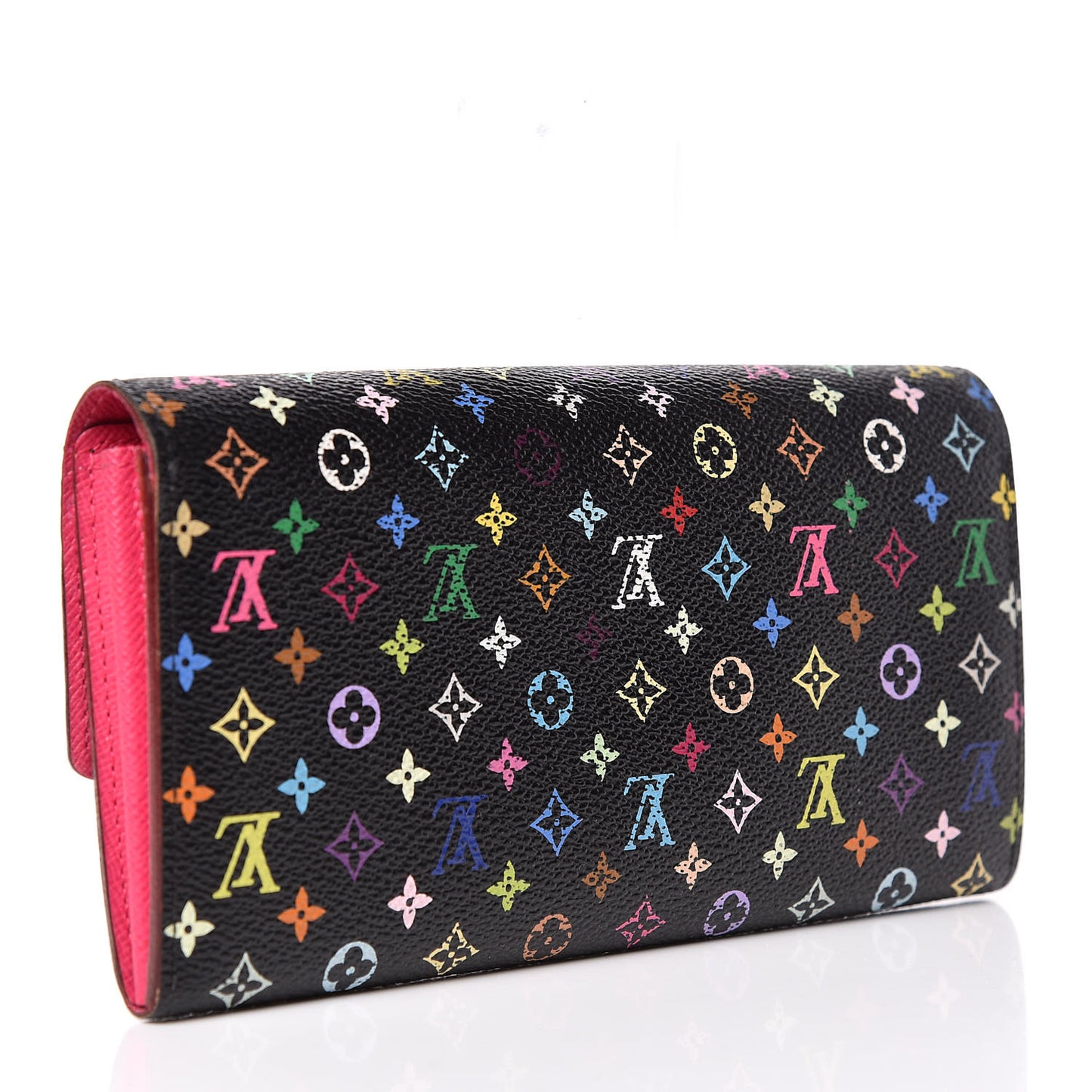 Monogram Multicolor Sarah Wallet Black Grenade