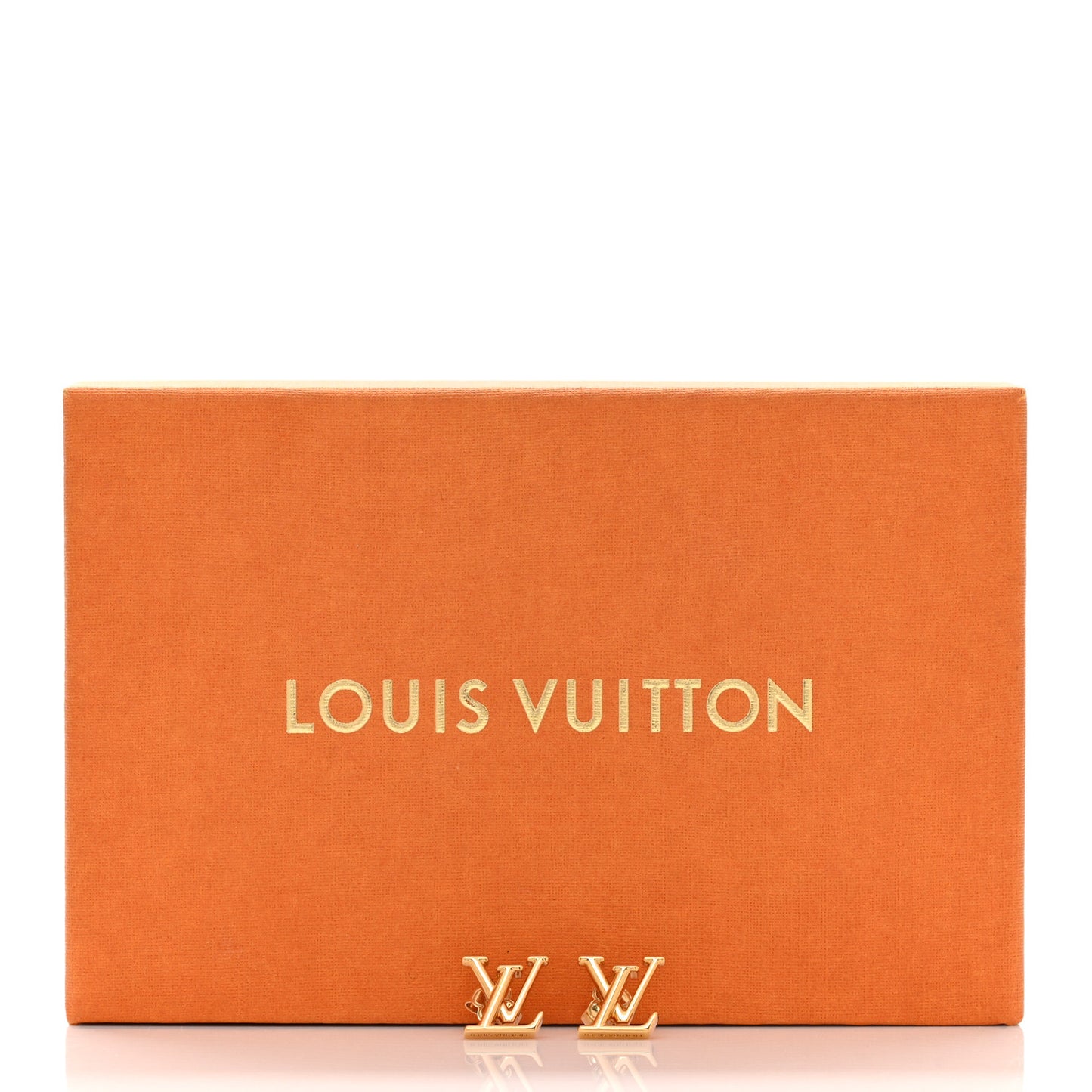 Metal LV Iconic Earrings Gold