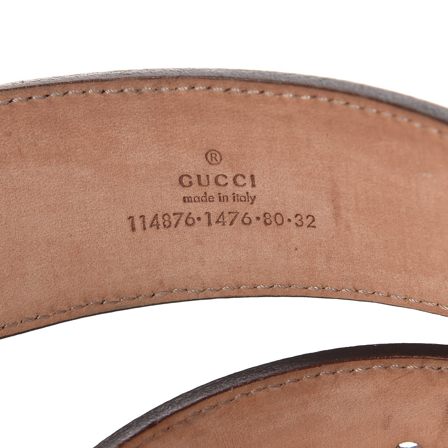 Gucci GG Supreme Monogram Stars Interlocking G Belt 80 32 Pink 4 of 6