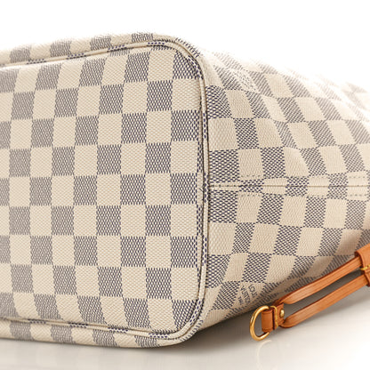 Louis Vuitton Damier Azur Neo Neverfull MM Rose Ballerine 11 of 11