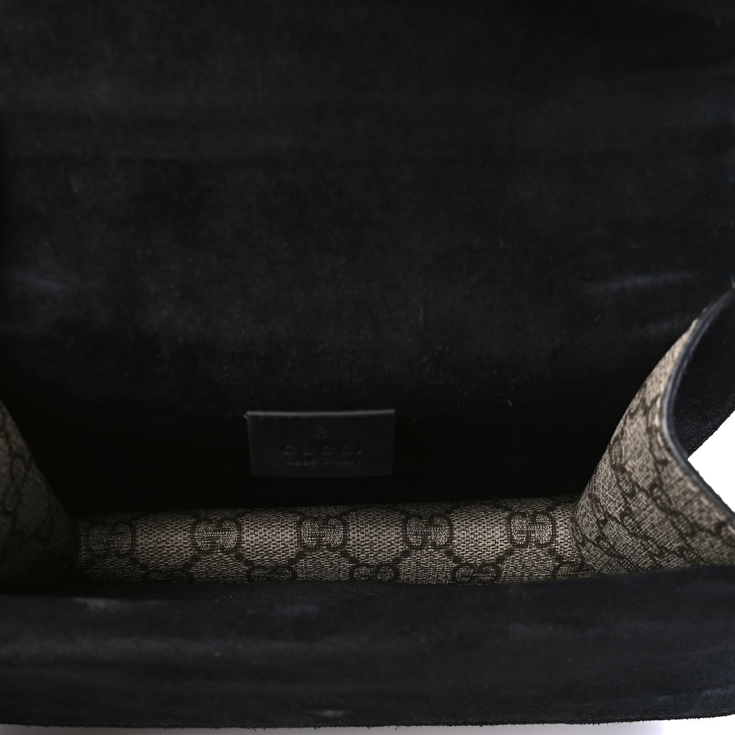 Gucci GG Supreme Monogram Mini Dionysus Shoulder Bag Black 4 of 7