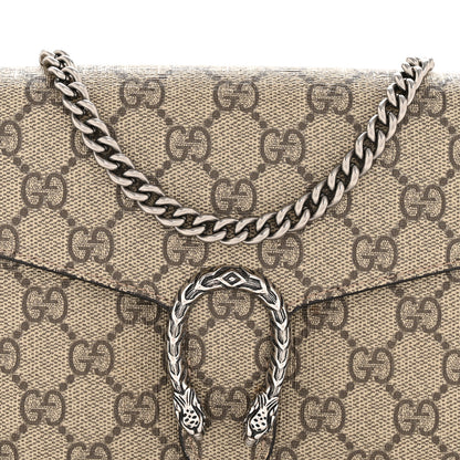 Gucci GG Supreme Monogram Mini Dionysus Chain Wallet Beige Taupe Beige Taupe 22 of 37