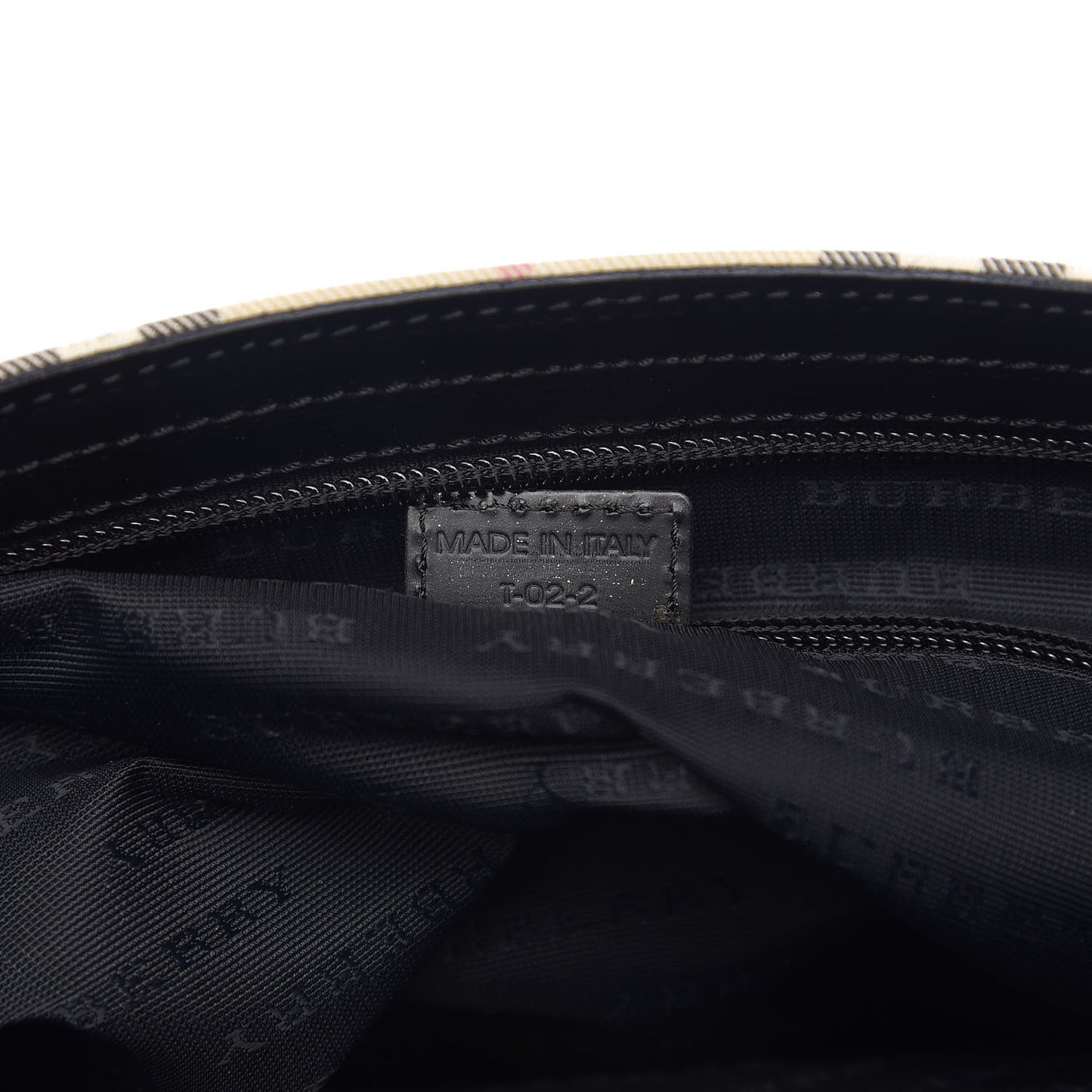 House Check Tote Black