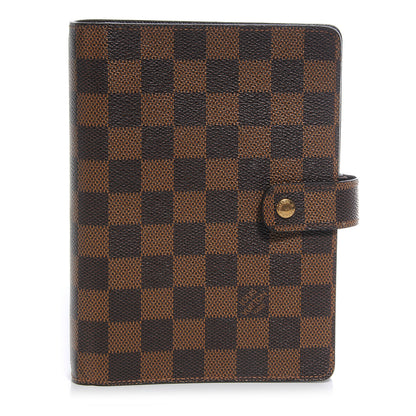 Louis Vuitton Damier Ebene Medium Ring Agenda 1 of 7