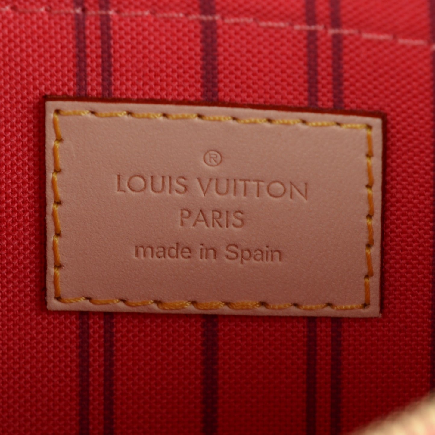 Monogram Neverfull MM GM Pochette Pivoine