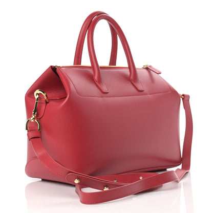 Mansur Gavriel Calfskin Mini Travel Crossbody Bag Flamma 3 of 10